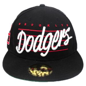 Boné New Era Beisebol Brooklyn Dodgers Aba Reta Fechado