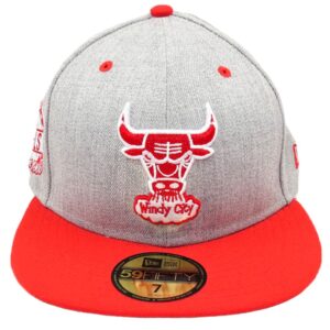 Boné New Era Chicago Bulls NBA Aba Reta Fechado