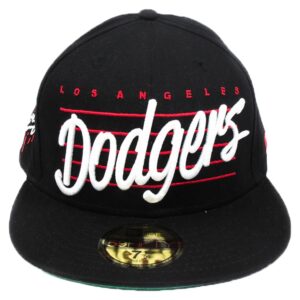 Boné New Era Beisebol Los Angeles Dodgers Aba Reta Fechado