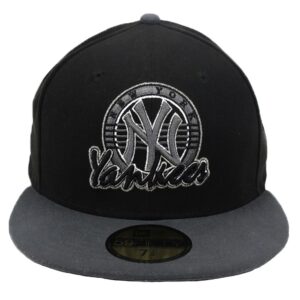 Boné New Era Beisebol New York Yankees Aba Reta Fechado