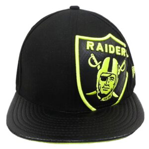 Boné New Era Las Vegas Raiders Futebol Americano NFL Aba Reta Fechado