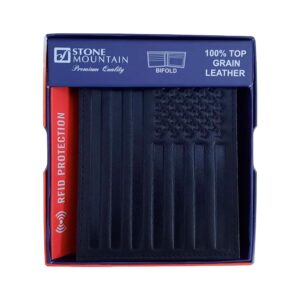 Carteira De Couro USA Stone Mountain Importada Original