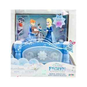 Caixa De Música Porta Joias Frozen adventure da Jakks