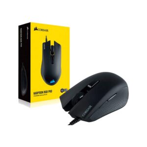 Mouse Para Jogo Corsair Harpoon Rgb Preto