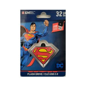 Pen Drive 32gb Superman Flashdrive Emtec