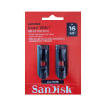 Pen Drive 16gb Sandisk Cruzer Glide Embalagem Com 2 Un 16gb
