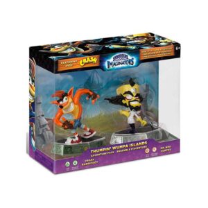 Boneco Crash e Dr Neo Cortex Skylanders
